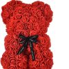 Peluche orsetto di rose rosse