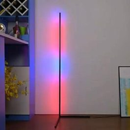lampada da terra RGB a stelo angolare luci led colorate