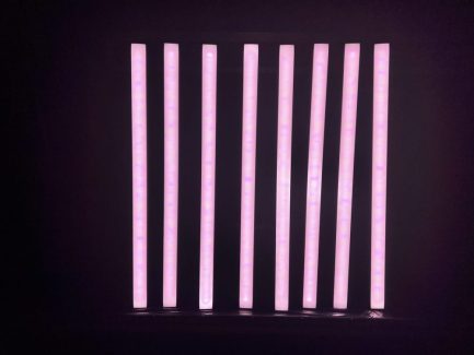 barra led 124 pixel rgb snake