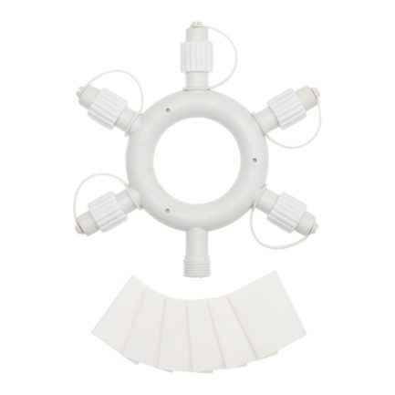 connettore a cerchio per tende e catene luminose