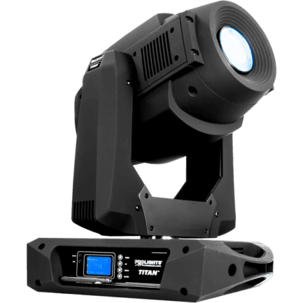 Testa Mobile Spot Titan kit con flight case usate 6 pezzi