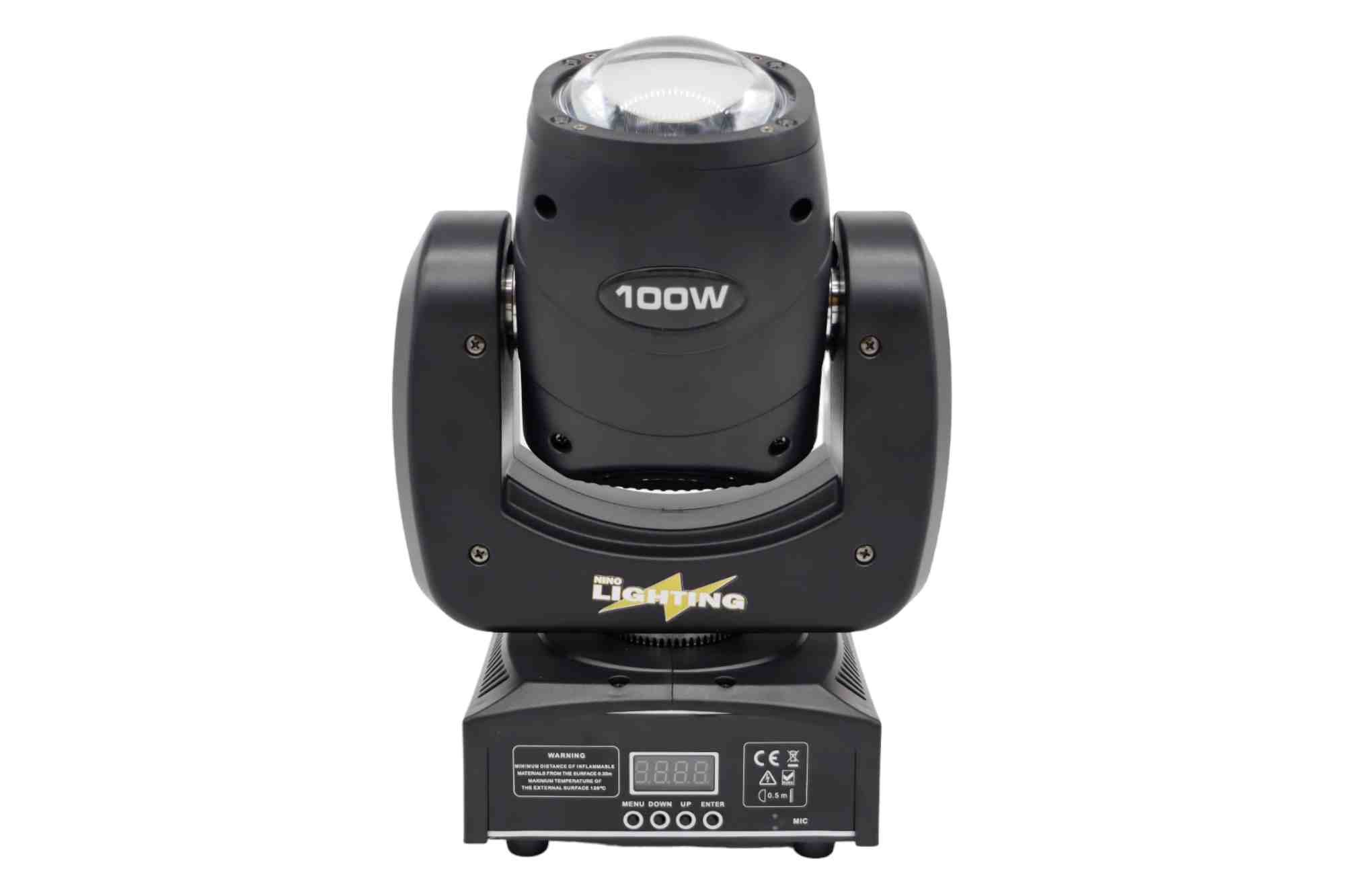 Luci Dj Mini Moving Head Beam Led 12w Cree Mini Teste Mobili